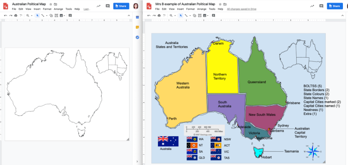 Google Drawing maps