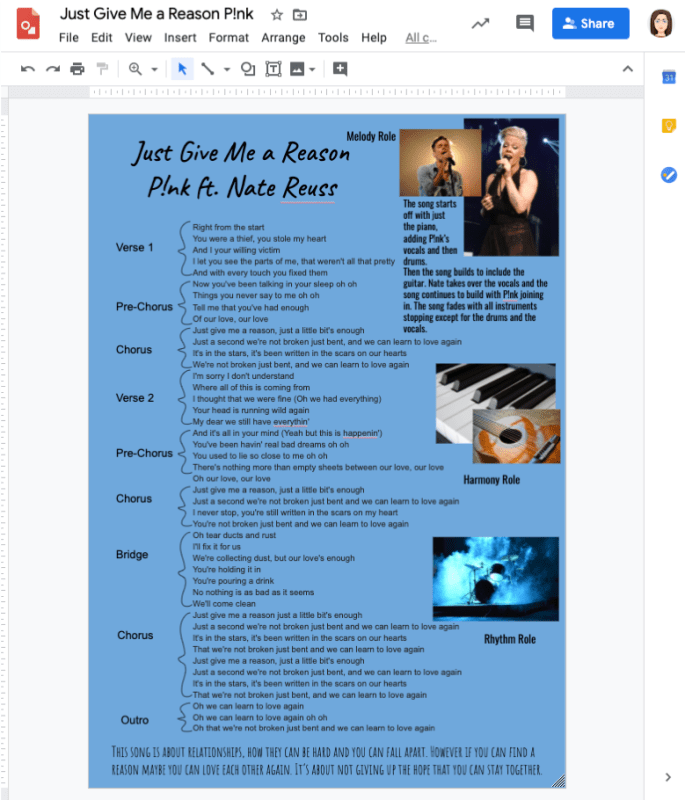 Google Drawing Poster